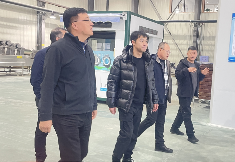 哈尔滨市松北区副区长董方带队到利如金农业集团远海分公司考察调研