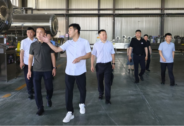 山西省退役军人事务厅考察团参观考察利如金农业集团远海子公司
