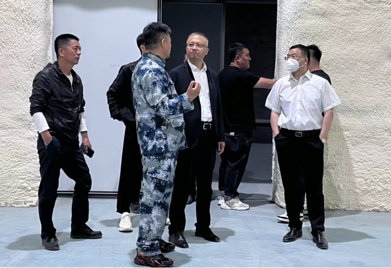 哈尔滨市松北区副区长陈方晔带队到利如金农业集团远海分公司检查安全生产工作