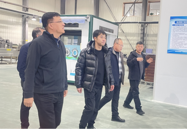 哈尔滨市松北区副区长董方带队到利如金农业集团远海分公司考察调研